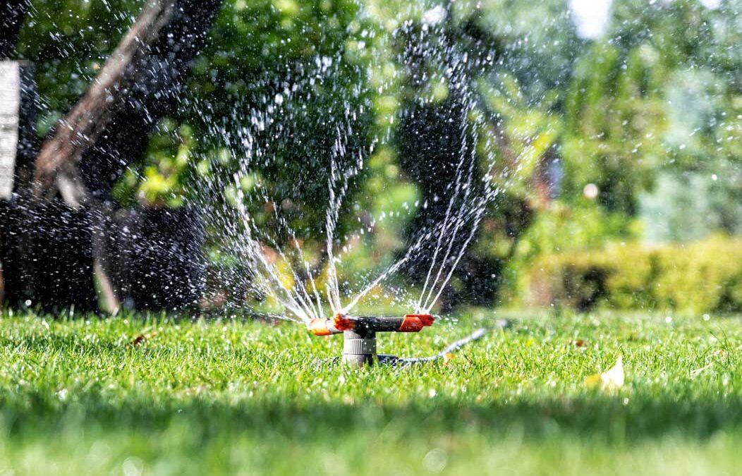 Włączenie wody na terenie naszego ogrodu działkowego.